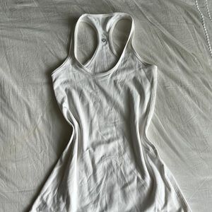 White Lululemon Tank